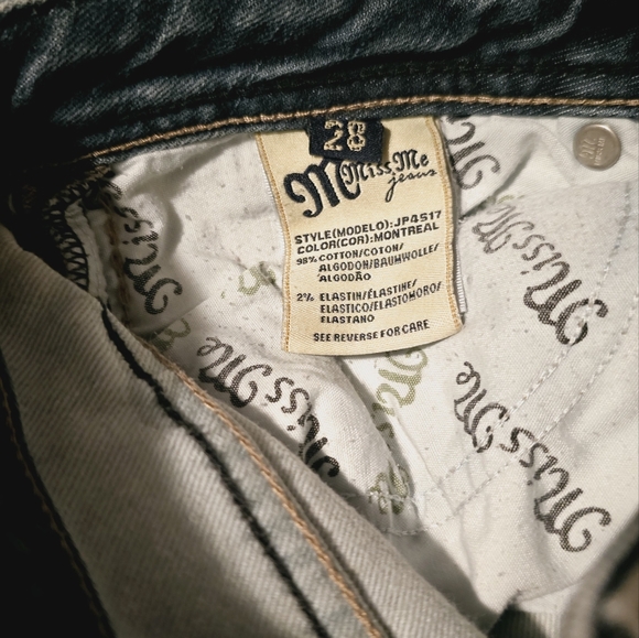 Miss me jeans size 28. Low rise Boot cut - Picture 4 of 7